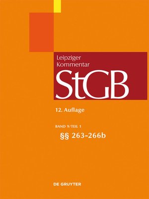 cover image of §§ 263-266b